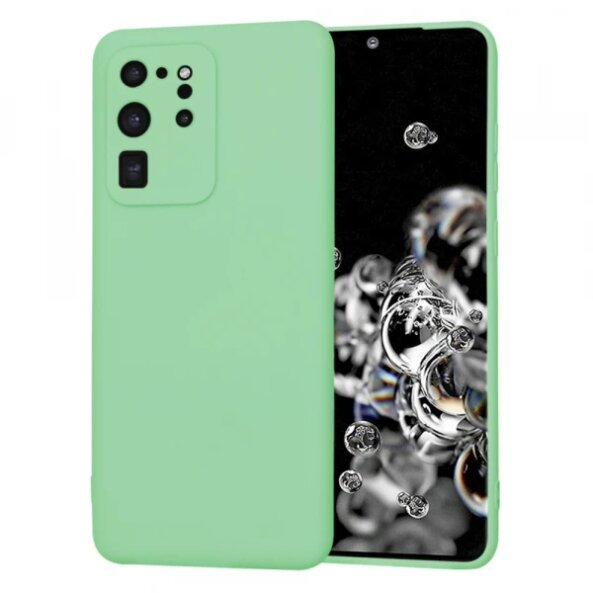 Husa pentru Samsung Galaxy S20 Ultra 5G G988 / S20 Ultra G988, Techsuit, SoftFlex, Verde