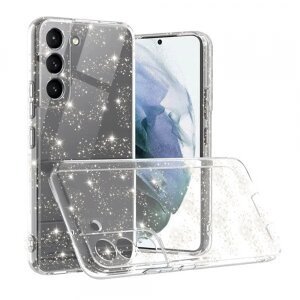 Husa pentru Samsung Galaxy S21 FE 5G G990, Techsuit, SparkleSkin, Transparenta