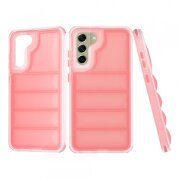 Husa pentru Samsung Galaxy S21 FE 5G G990, Techsuit, Wave Shield, Rosie