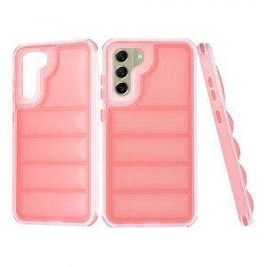 Husa pentru Samsung Galaxy S21 FE 5G G990, Techsuit, Wave Shield, Rosie