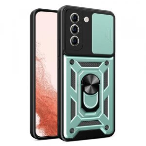 Husa pentru Samsung Galaxy S22+ 5G S906, Techsuit, CamShield, Verde