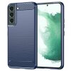 Husa pentru Samsung Galaxy S22+ 5G S906, Techsuit, Carbon, Albastra