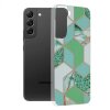 Husa pentru Samsung Galaxy S22+ 5G S906, Techsuit, Marble, Verde