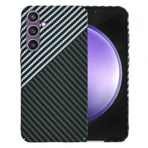 Husa pentru Samsung Galaxy S23 FE S711, Techsuit, Carbonite FiberShell, Gri