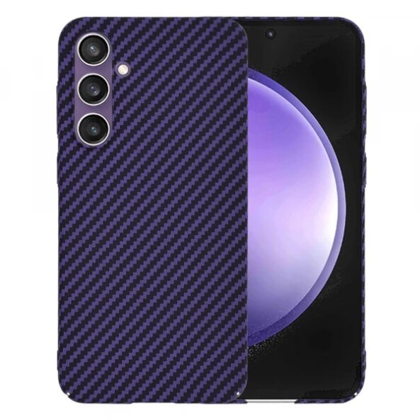 Husa pentru Samsung Galaxy S23 FE S711, Techsuit, Carbonite FiberShell, Mov