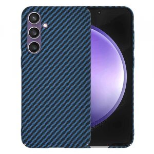 Husa pentru Samsung Galaxy S23 FE S711, Techsuit, Carbonite FiberShell, Turcoaz