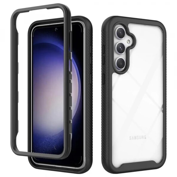 Husa pentru Samsung Galaxy S23 FE S711, Techsuit, Defense360 Pro, Neagra