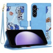 Husa pentru Samsung Galaxy S23 FE S711, Techsuit, FlipCraft, Bleu