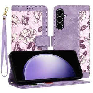 Husa pentru Samsung Galaxy S23 FE S711, Techsuit, FlipCraft, Mov