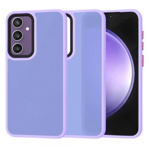 Husa pentru Samsung Galaxy S23 FE S711, Techsuit, HaloFrost, Mov Deschis