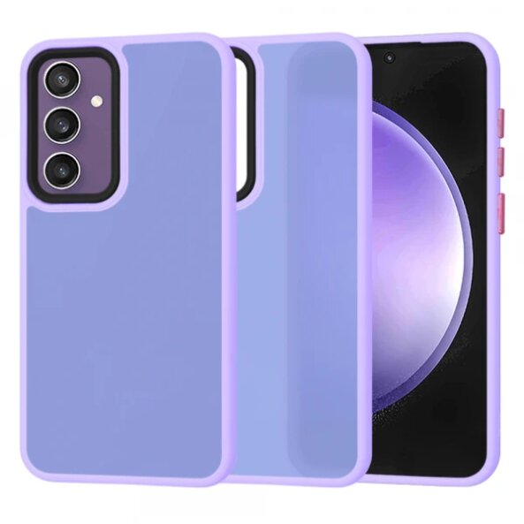 Husa pentru Samsung Galaxy S23 FE S711, Techsuit, HaloFrost, Mov Deschis