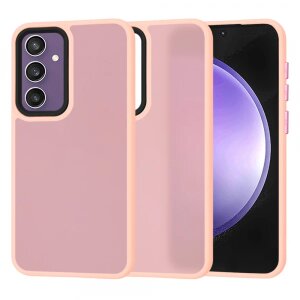 Husa pentru Samsung Galaxy S23 FE S711, Techsuit, HaloFrost, Roz