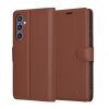Husa pentru Samsung Galaxy S23 FE S711, Techsuit, Leather Folio, Maro