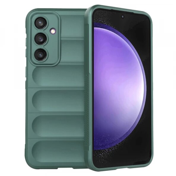 Husa pentru Samsung Galaxy S23 FE S711, Techsuit, Magic Shield, Verde