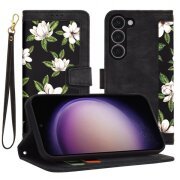 Husa pentru Samsung Galaxy S23 S911, Techsuit, FlipCraft, Neagra