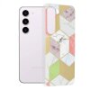 Husa pentru Samsung Galaxy S23 S911, Techsuit, Marble, Mov