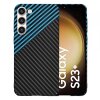 Husa pentru Samsung Galaxy S23+ S916, Techsuit, Carbonite FiberShell, Bleu