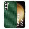 Husa pentru Samsung Galaxy S23+ S916, Techsuit, Carbonite FiberShell, Verde