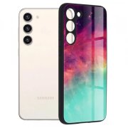 Husa pentru Samsung Galaxy S23+ S916, Techsuit, Glaze, Turcoaz