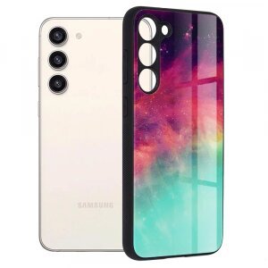 Husa pentru Samsung Galaxy S23+ S916, Techsuit, Glaze, Turcoaz