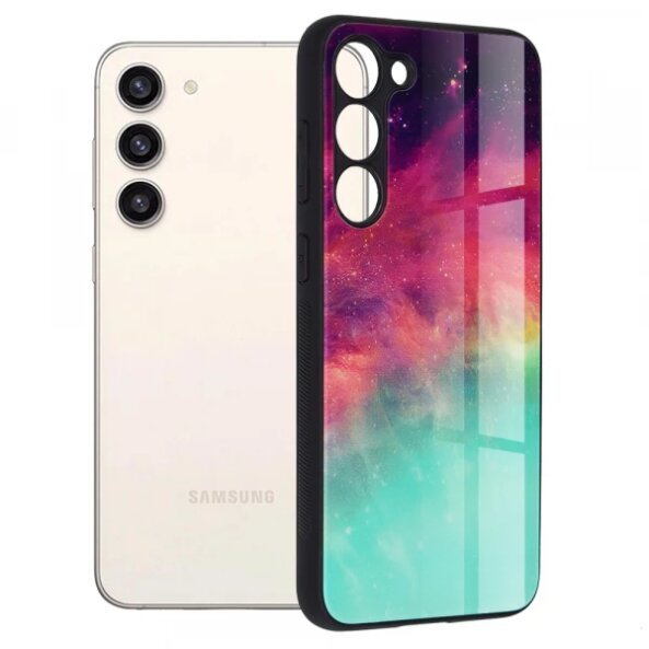 Husa pentru Samsung Galaxy S23+ S916, Techsuit, Glaze, Turcoaz