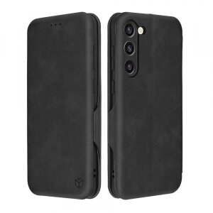 Husa pentru Samsung Galaxy S23+ S916, Techsuit, Safe Wallet Plus, Neagra