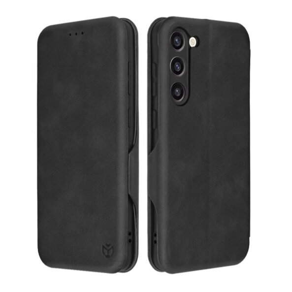 Husa pentru Samsung Galaxy S23+ S916, Techsuit, Safe Wallet Plus, Neagra