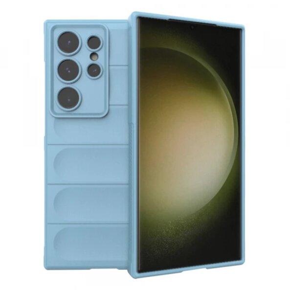 Husa pentru Samsung Galaxy S23 Ultra S918, Techsuit, Magic Shield, Bleu