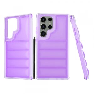 Husa pentru Samsung Galaxy S23 Ultra S918, Techsuit, Wave Shield, Mov