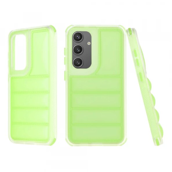 Husa pentru Samsung Galaxy S24 S921, Techsuit, Wave Shield, Verde