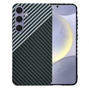 Husa pentru Samsung Galaxy S24+ S926, Techsuit, Carbonite FiberShell, Gri