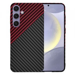 Husa pentru Samsung Galaxy S24+ S926, Techsuit, Carbonite FiberShell Vortex, Rosie