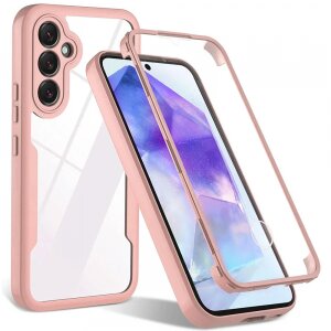 Husa pentru Samsung Galaxy S24+ S926, Techsuit, ColorVerse 360, Roz