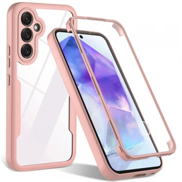 Husa pentru Samsung Galaxy S24+ S926, Techsuit, ColorVerse 360, Roz