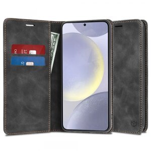 Husa pentru Samsung Galaxy S24+ S926, Techsuit, Confy, Neagra