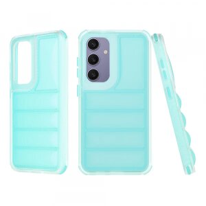 Husa pentru Samsung Galaxy S24+ S926, Techsuit, Wave Shield, Turcoaz