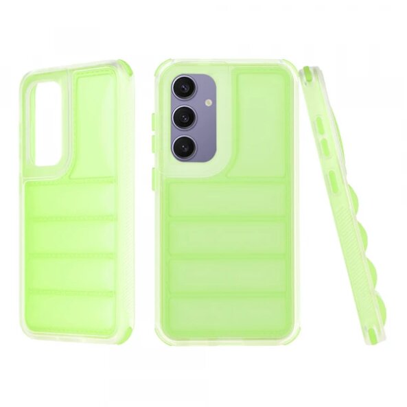 Husa pentru Samsung Galaxy S24+ S926, Techsuit, Wave Shield, Verde