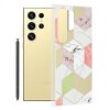 Husa pentru Samsung Galaxy S24 Ultra S928, Techsuit, Marble, Mov