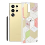 Husa pentru Samsung Galaxy S24 Ultra S928, Techsuit, Marble, Mov