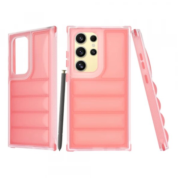 Husa pentru Samsung Galaxy S24 Ultra S928, Techsuit, Wave Shield, Rosie