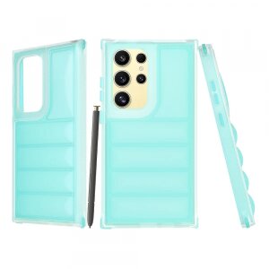 Husa pentru Samsung Galaxy S24 Ultra S928, Techsuit, Wave Shield, Turcoaz