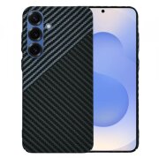 Husa pentru Samsung Galaxy S25 S931, Techsuit, Carbonite FiberShell, Gri