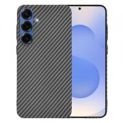 Husa pentru Samsung Galaxy S25 S931, Techsuit, Carbonite FiberShell, Neagra