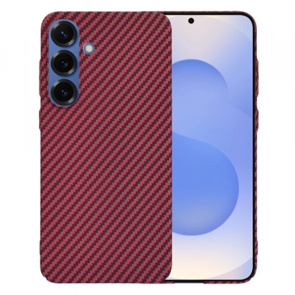 Husa pentru Samsung Galaxy S25 S931, Techsuit, Carbonite FiberShell, Rosie