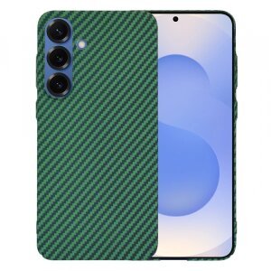 Husa pentru Samsung Galaxy S25 S931, Techsuit, Carbonite FiberShell, Verde