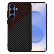 Husa pentru Samsung Galaxy S25 S931, Techsuit, Carbonite FiberShell Vortex, Rosie