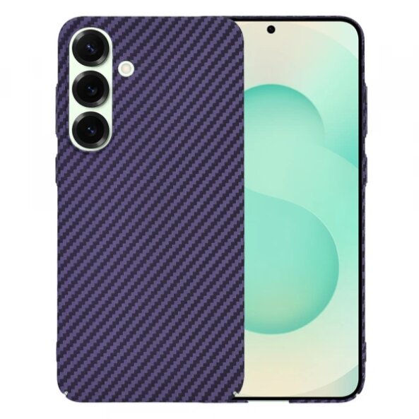 Husa pentru Samsung Galaxy S25+ S936, Techsuit, Carbonite FiberShell, Mov