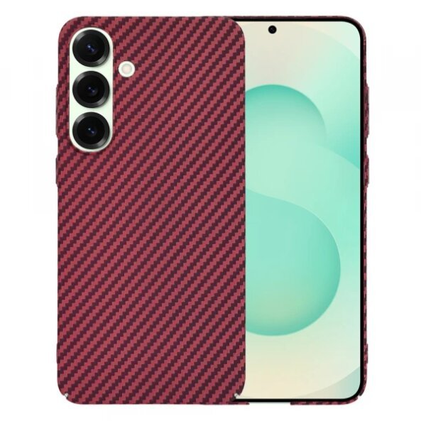 Husa pentru Samsung Galaxy S25+ S936, Techsuit, Carbonite FiberShell, Rosie