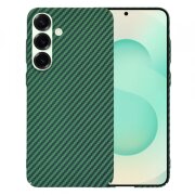 Husa pentru Samsung Galaxy S25+ S936, Techsuit, Carbonite FiberShell, Verde