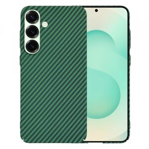 Husa pentru Samsung Galaxy S25+ S936, Techsuit, Carbonite FiberShell, Verde